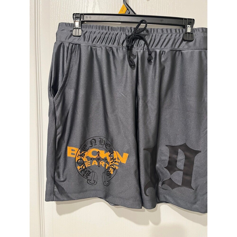 Cooper 9 Broken Baby Boxing Shorts Small Gray Streetwear NWT